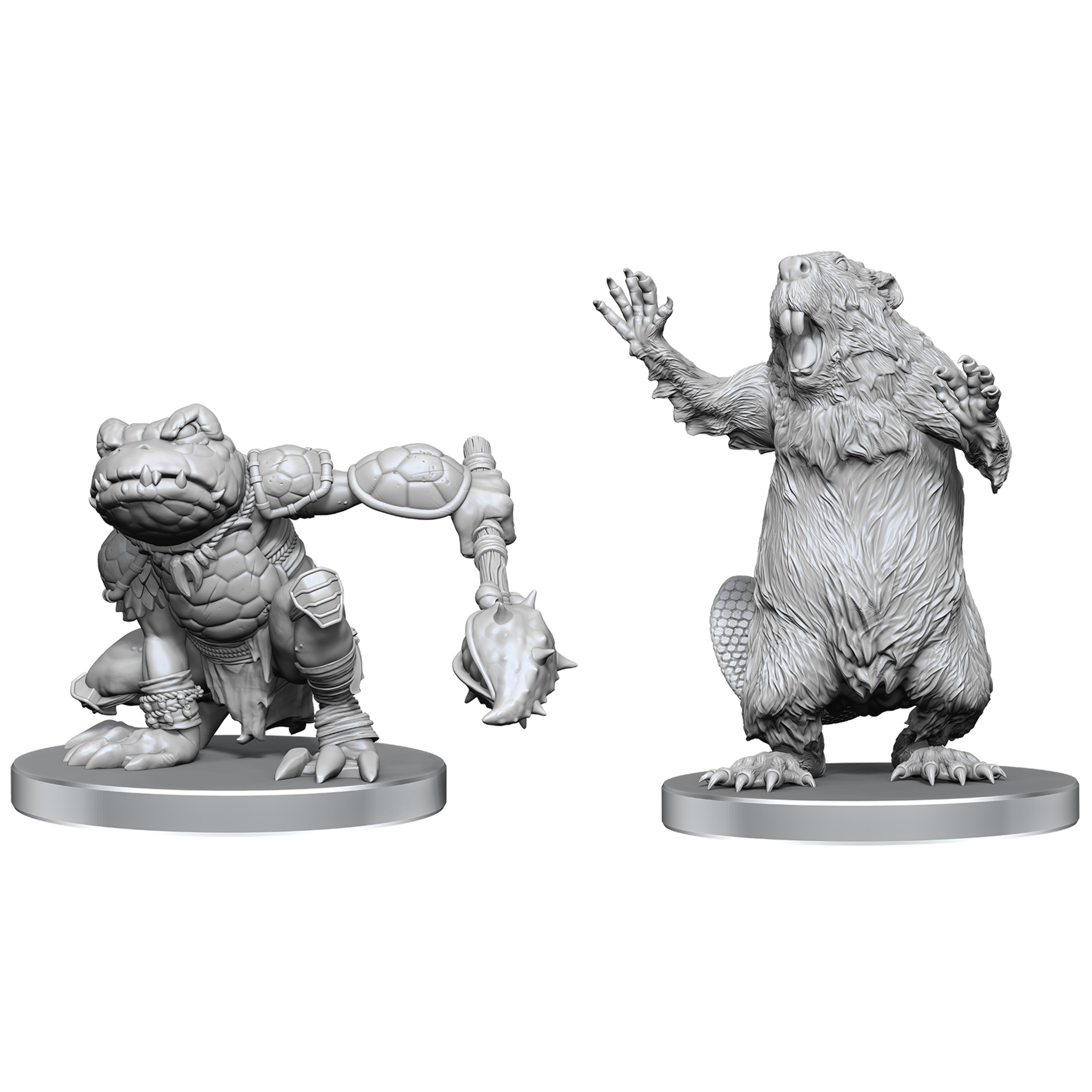 Pathfinder Battles Deep Cuts: Boggard Scout & Castoroides wave 26